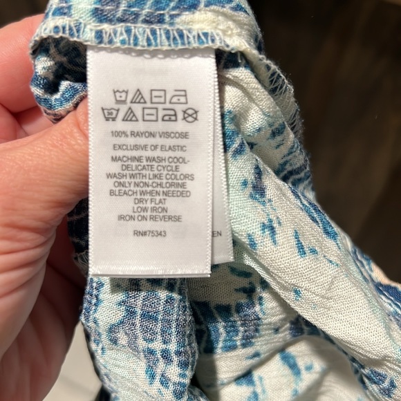 Nicole Miller by New York Strappy Maxi Dress Smocked Waist - Picture 10 of 10